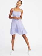 Fit & Flare Tiered Cami Dress For Women