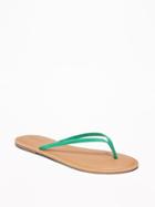 Old Navy Womens Sueded Capri Sandals For Women Kelly Green Size 6