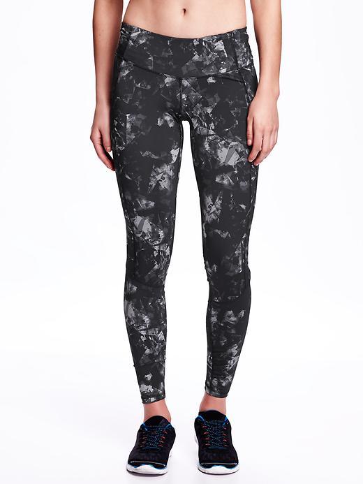 Old Navy Go Dry Compression Leggings - Smoked Glass Gray