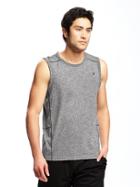 Old Navy Go Dry Regular Fit Training Tank For Men - Heather Gray