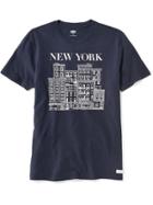 Old Navy New York Graphic Tee For Men - Ink Blue