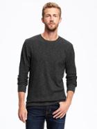 Old Navy Waffle Knit Thermal Tee For Men - Heather Grey