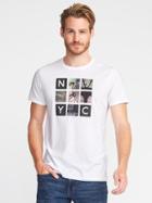 Old Navy Soft Washed Graphic Tee For Men - Nyc Statue Of Liberty
