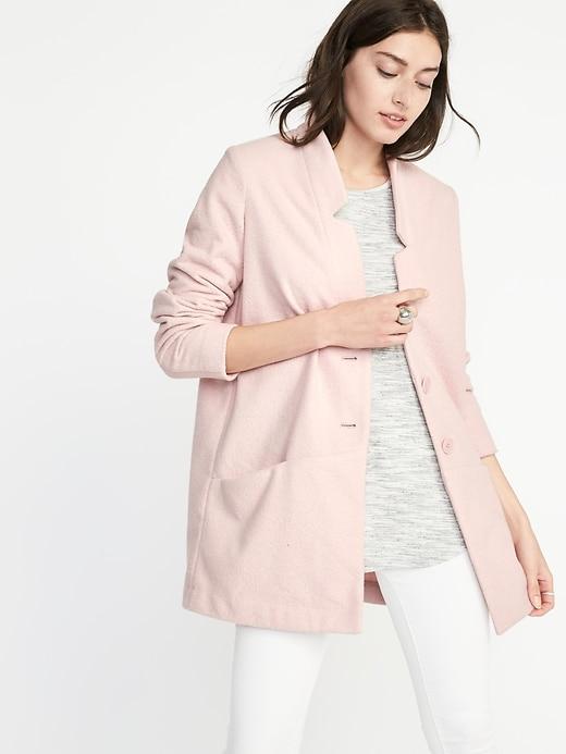 Old Navy Womens Everyday Coat For Women Fiji Pink Size Xl