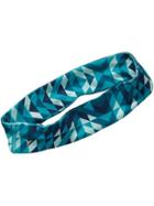 Old Navy Womens Active Godry Jersey Headbands Size One Size - Teal Print