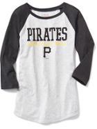 Old Navy Mlb Team Lets Play Ball Tee For Women - Pittsburgh Pirates
