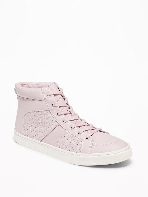 Faux-leather High-tops For Women