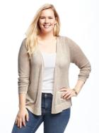 Old Navy Short Open Front Plus - Palomino