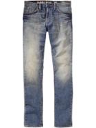 Old Navy Built In Flex Skinny Jeans Size 40 W (36l) Tall - Distressed Tint Blast