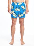 Old Navy Printed Boxer Shorts For Men - Pink Floral