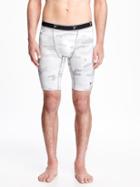 Old Navy Go Dry Base Layer Shorts For Men - Bright White