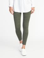 Old Navy Womens Space-dye Leggings For Women Grazing Grasses Size S