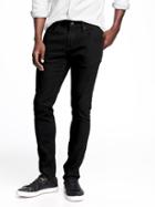 Old Navy Super Skinny Jeans For Men - Black Rinse