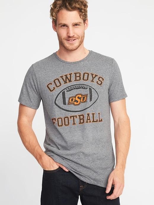 Old Navy Mens Ncaa Crew-neck Tee For Men Oklahoma Size Xl