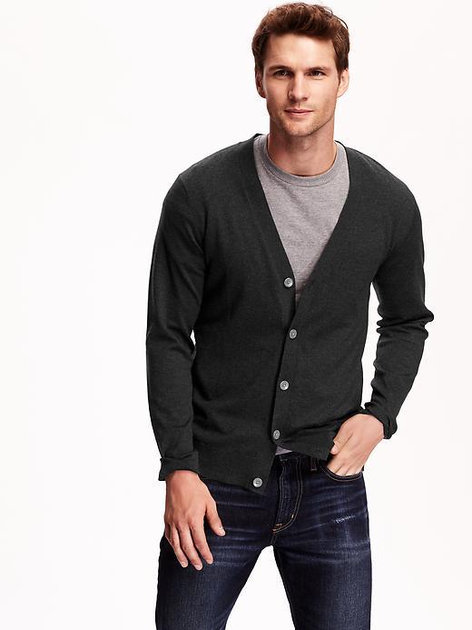 Old Navy Mens V Neck Cardigans Size Xl - Heather Grey