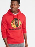 Old Navy Mens Nhl Team-graphic Pullover Hoodie For Men Chicago Blackhawks Size Xxl