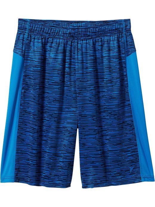 Old Navy Mens Go Dry Training Shorts 10&quot; Size L - Royal Riviera Poly