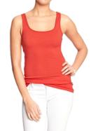 Old Navy Womens Perfect Pop Color Tanks Size Xs Tall - Ambrosia Apple