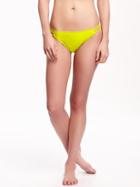 Old Navy Strappy Bikini Bottoms For Women - Lime Green