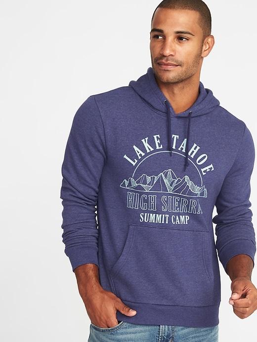 Old Navy Mens Pullover Hoodie For Men Purple People Eater Size Xs