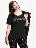 Old Navy Dolman Sleeve Plus - Black