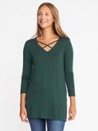 Old Navy Relaxed Cross Strap Tunic For Women - Fir Ever