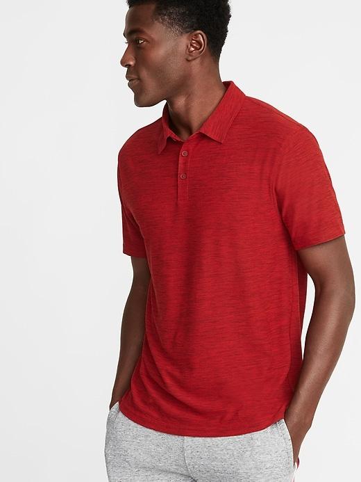 Go-dry Breathe On Built-in Flex Polo For Men