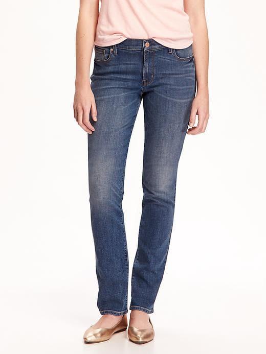 Old Navy Womens Original Straight Jeans Acadia Size 16