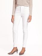 Old Navy Mid Rise Rockstar Ankle Jeans For Women - Bright White