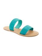 Old Navy Textured Double Strap Sandals For Women - Teal