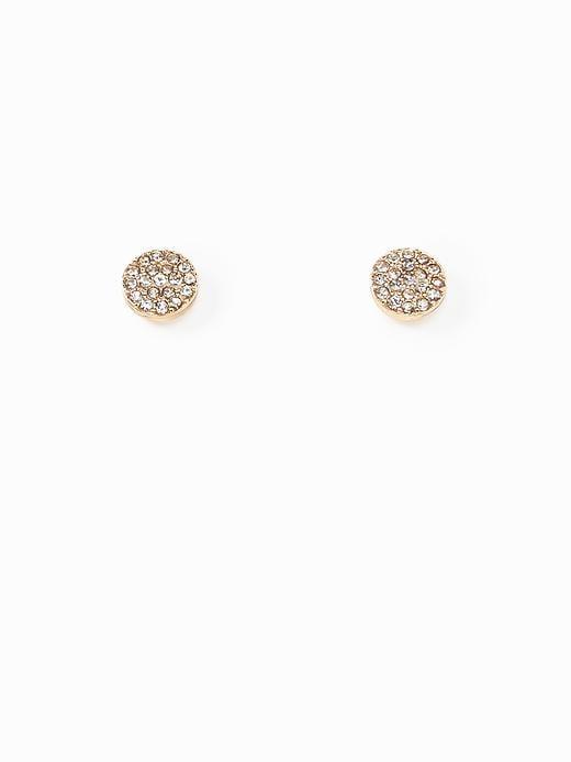 Old Navy Womens Pav-disk Studs For Women Gold Size One Size