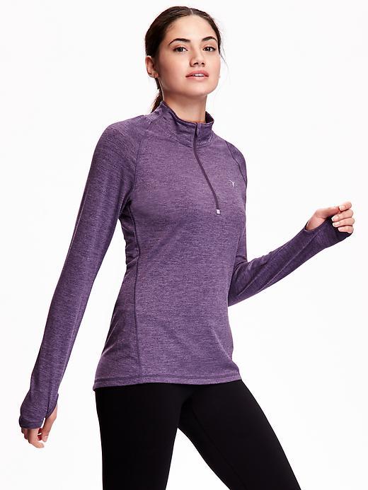 Old Navy Go Dry 1/4 Zip Pullover Size L - We The Purple