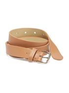 Old Navy Faux Leather Belt For Women - Tan