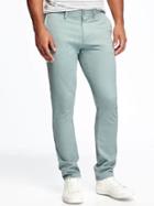 Old Navy Skinny Built In Flex Ultimate Khakis For Men - Partly Cloudy