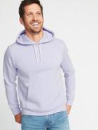 Old Navy Mens Classic Pullover Hoodie For Men Lilac Purple Size L