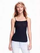 Old Navy Go Warm Fitted Cami Size L - In The Navy