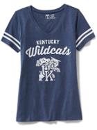 Old Navy College Team Graphic V Neck Tee For Women - University Of Kentucky