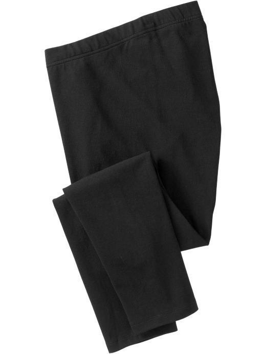 Old Navy Womens Plus Jersey Leggings - Black Jack