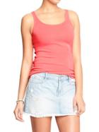 Old Navy Womens Rib Knit Tamis Size Xl Tall - Neon Pink