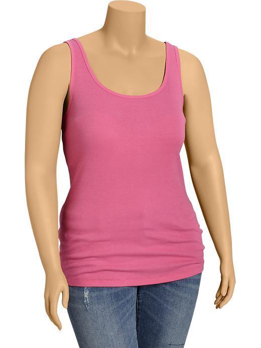 Old Navy Womens Plus Perfect Rib Knit Tanks Size 2x Plus - Lady Slipper