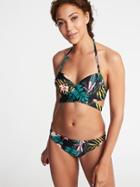 Old Navy Womens Wrap-front Halter Underwire Swim Top For Women Multi Floral Size L