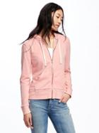 Old Navy French Terry Hoodie For Women - Just Peachy