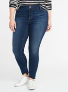 Old Navy Womens High-rise Built-in Warm Rockstar Super Skinny Plus-size Jeans Jackson Size 22