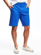 Old Navy Slim Built In Flex Ultimate Khaki Shorts For Men 10 - The Cerulean Life