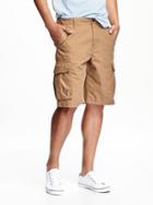 Old Navy Canvas Cargo Shorts For Men - Toast Of The Town
