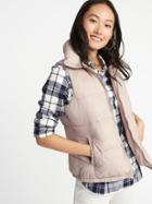Old Navy Womens Performance Fleece-lined Frost-free Vest For Women Icelandic Mineral Size Xs