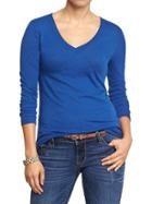 Old Navy Womens Vintage Style V Neck Tees Size Xs Tall - Best In Show
