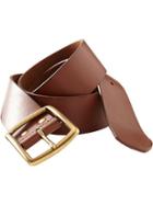 Old Navy Womens Wide Buckled Belts - Brown