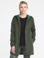 Old Navy Go H2o Waterproof Hooded Anorak For Women - I Saw The Pine