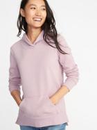 Old Navy Womens Relaxed Pullover Hoodie For Women Plum Tonic Size M